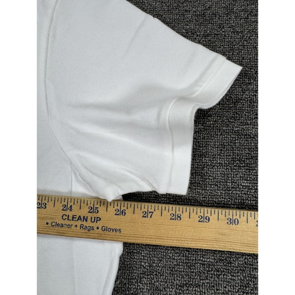 Ralph Lauren Polo Shirt Mens 2XL White Slim Fit Big Pony Logo RL19 Pullover - Picture 7 of 12